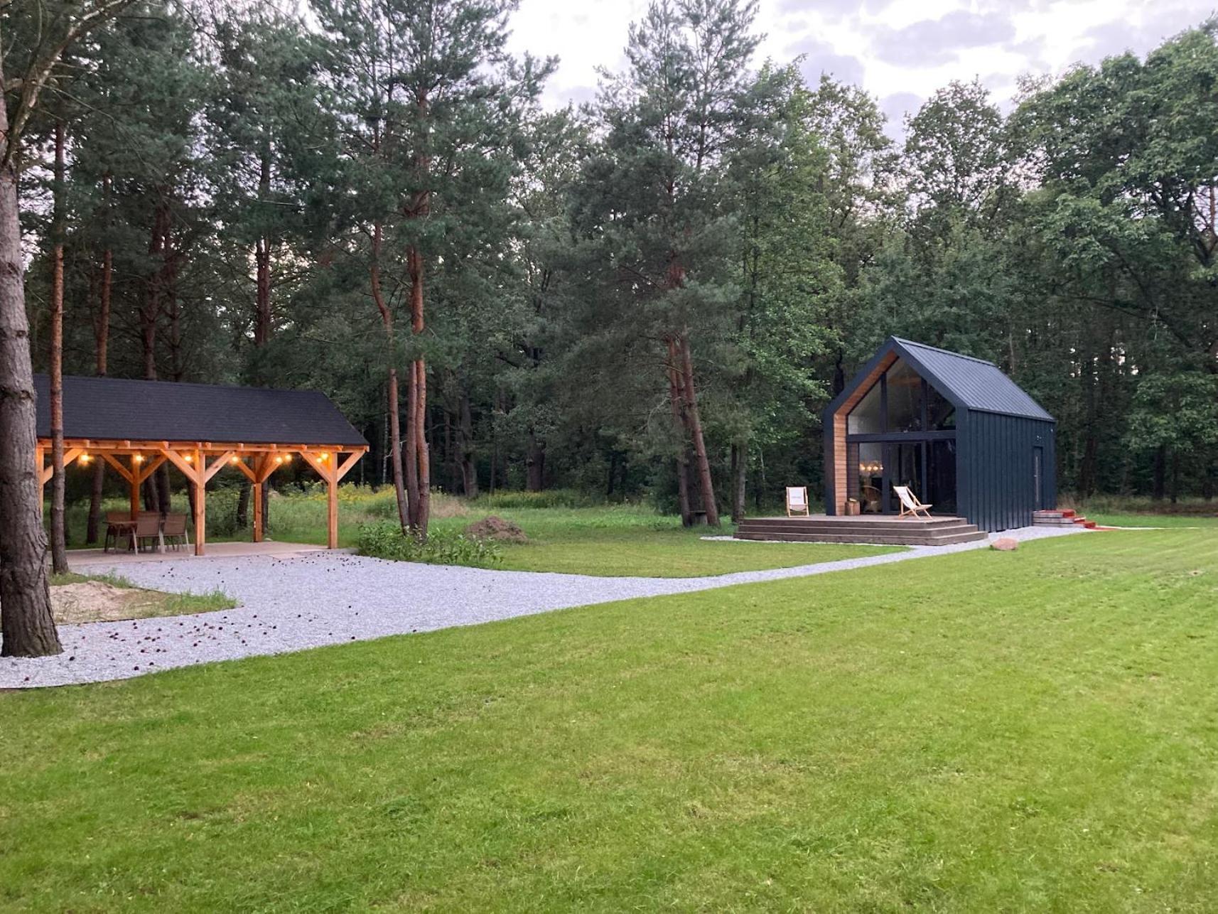 Domek Quatro Brzezinki Bagian luar foto